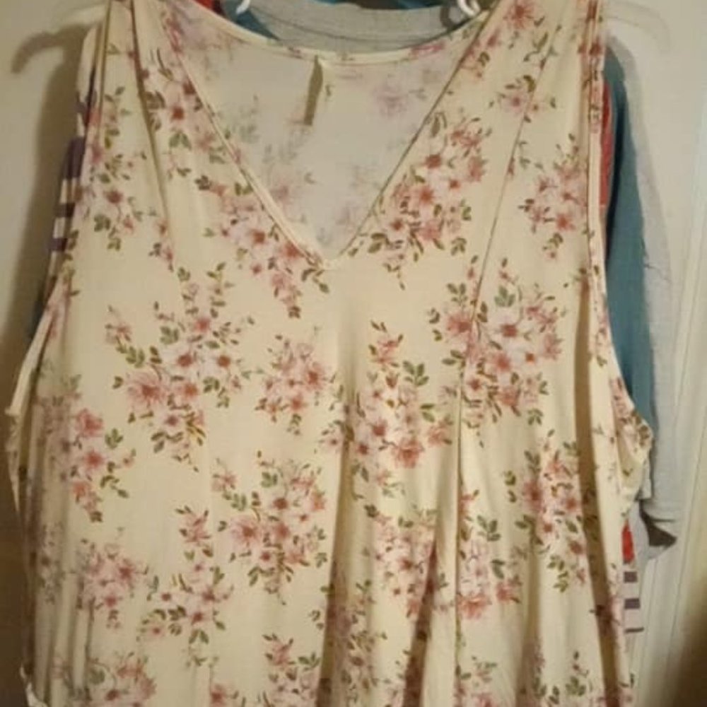 Floral tunic